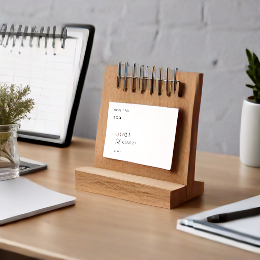 Afbeelding van Duurzame Kalenderhouders: De Groene Keuze voor 2023