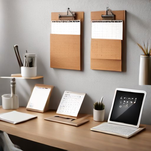 Afbeelding van Ontdek de beste kalenderhouders voor thuisgebruik