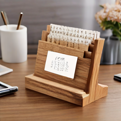 Afbeelding van Onderhoudstips voor Houten Kalenderhouders