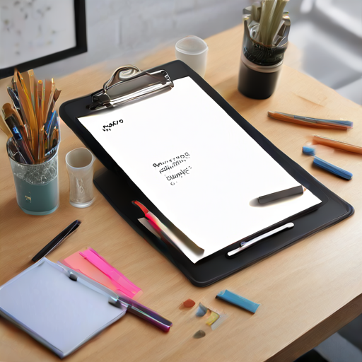 Afbeelding van Multifunctionele klemborden voor succesvol groepswerk