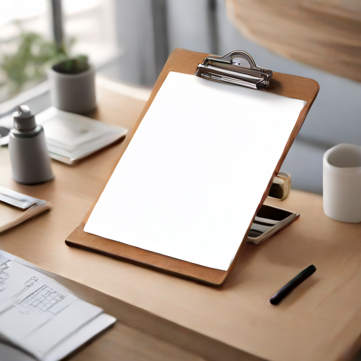 Afbeelding van Onderhoudstips voor multifunctionele klemborden op de werkplek
