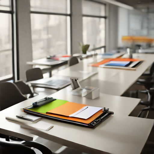 Afbeelding van Multifunctionele klemborden voor effectieve teamvergaderingen