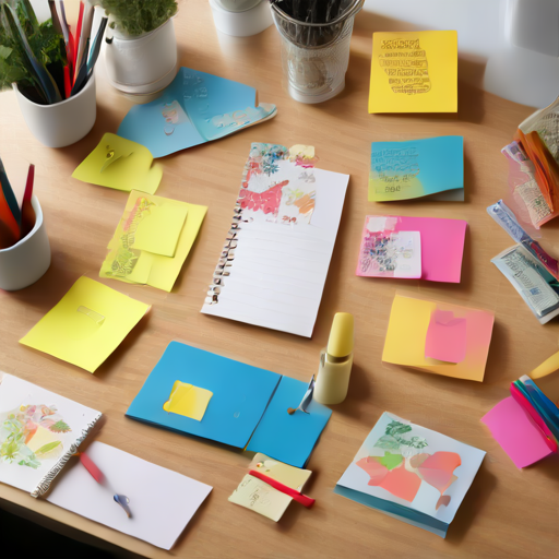 Afbeelding van Veiligheid van zelfklevende notitieboekjes voor kinderen