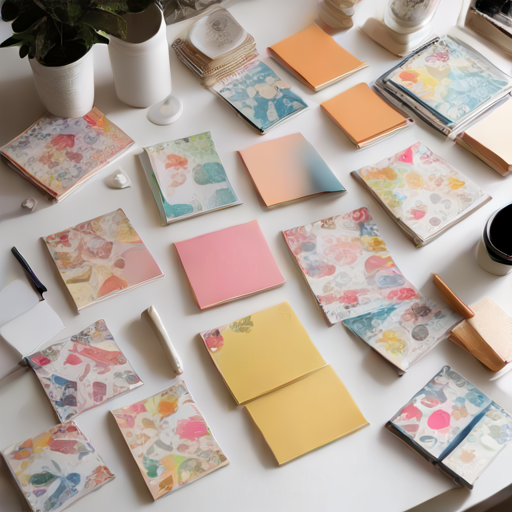 Afbeelding van Maak je eigen zelfklevende notitieboekjes thuis