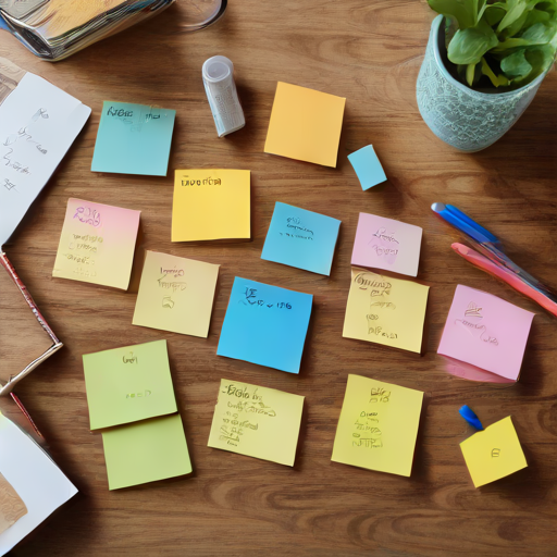 Afbeelding van Tips voor het Kiezen van Zelfklevende Notitieboekjes