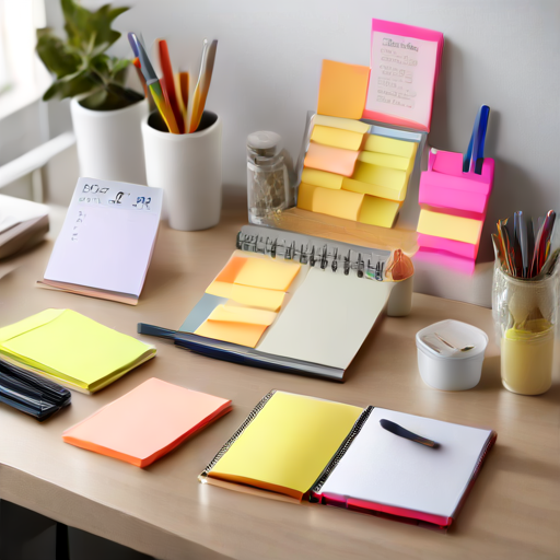 Afbeelding van Verbeter je zelfklevende notitieboekjes gebruik met deze tips