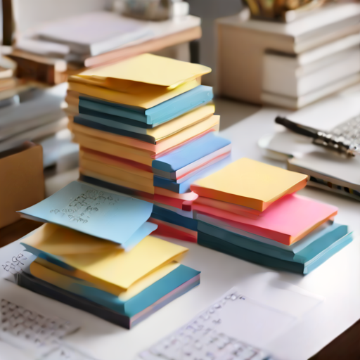 Afbeelding van Organiseer Zelfklevende Notitieboekjes Effectief en Slim