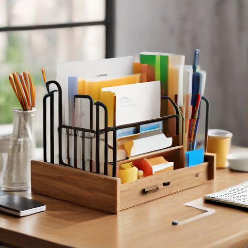 Afbeelding van Ontdek de beste plekken voor papierorganizerrekken