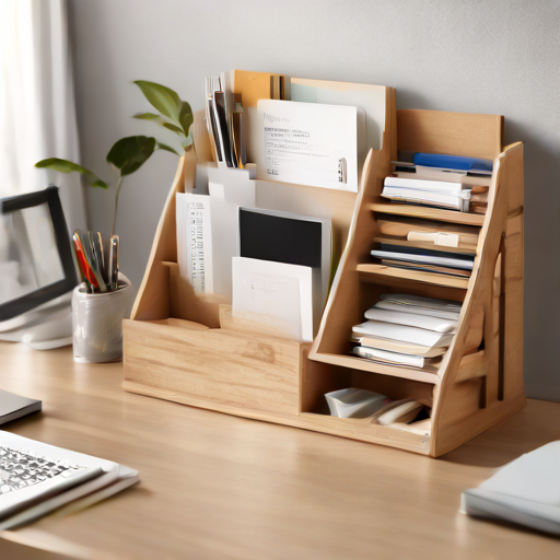 Afbeelding van Combineer papierorganizerrekken met opslagoplossingen