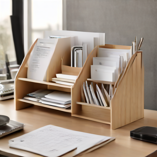 Afbeelding van Top Papierorganizerrekken voor Thuiswerkers