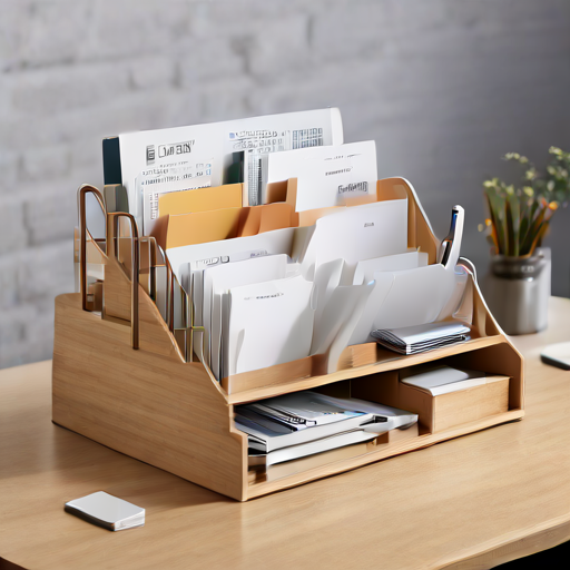 Afbeelding van De Top Papierorganizerrekken voor een Georganiseerd Kantoor