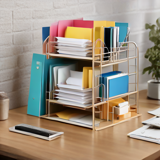 Afbeelding van Papierorganizerrekken: De Slimste Opbergoplossing