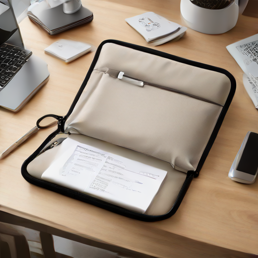 Afbeelding van Documentenbeschermhoezen met rits: de beste keuze