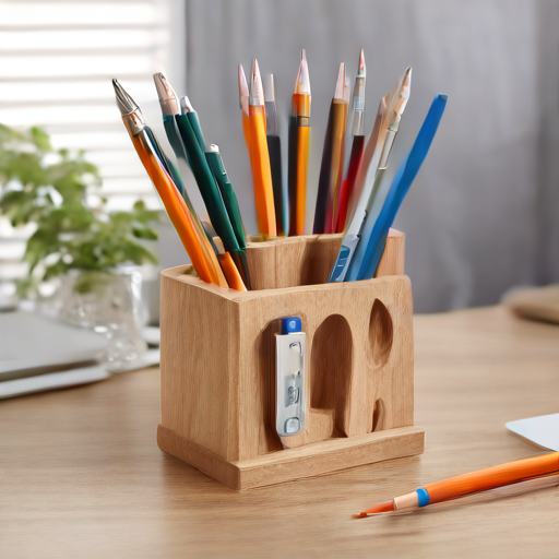 Afbeelding van Maak je eigen multifunctionele penhouders eenvoudig zelf