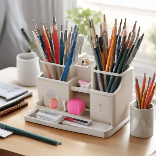 Afbeelding van Multifunctionele penhouders: De slimme keuze voor elk bureau