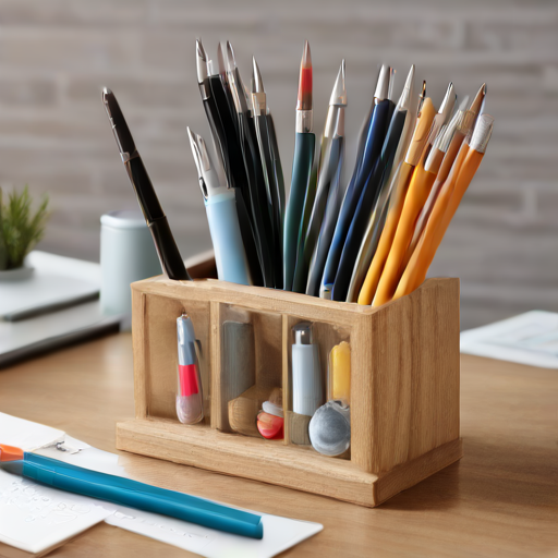 Afbeelding van De Uitstekendste Multifunctionele Penhouders voor Kantoor