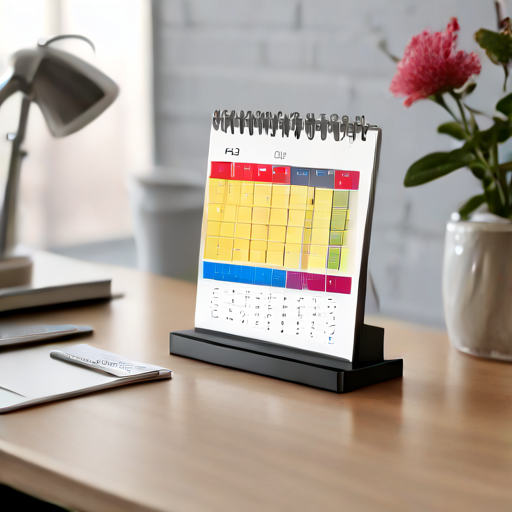 Afbeelding van Gebruik kalenders met magneetjes voor optimale organisatie