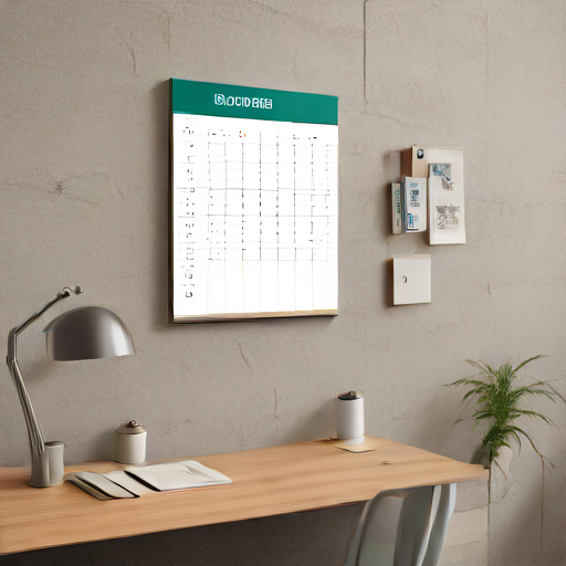 Afbeelding van Kalenders met Magneetjes voor Effectieve Planning