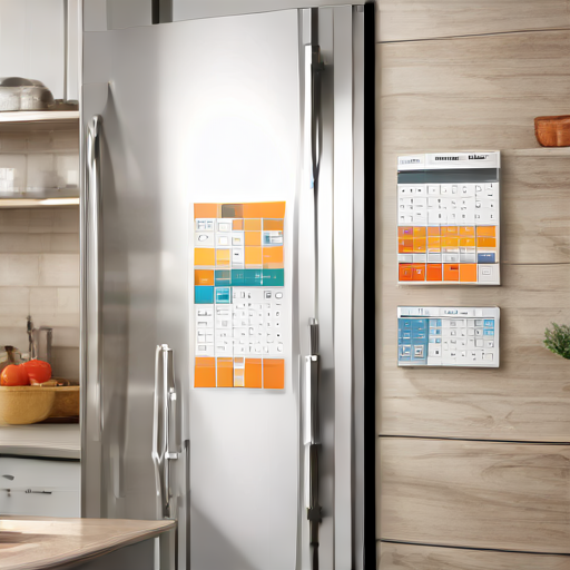 Afbeelding van Wat kost kalenders met magneetjes in de winkel?