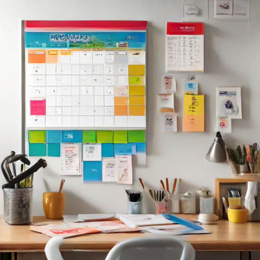 Afbeelding van Verbeter je kalender met magneetjes: handige tips