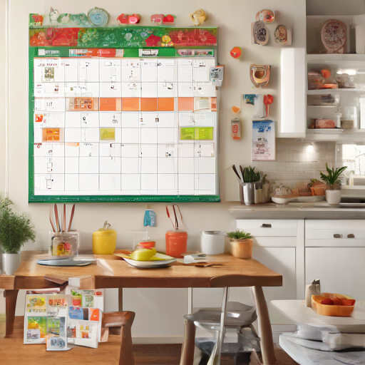 Afbeelding van Top kalenders met magneetjes voor gezinnen met kinderen