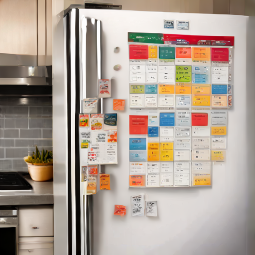 Afbeelding van Organiseer je kalenders met magneetjes eenvoudig en effectief