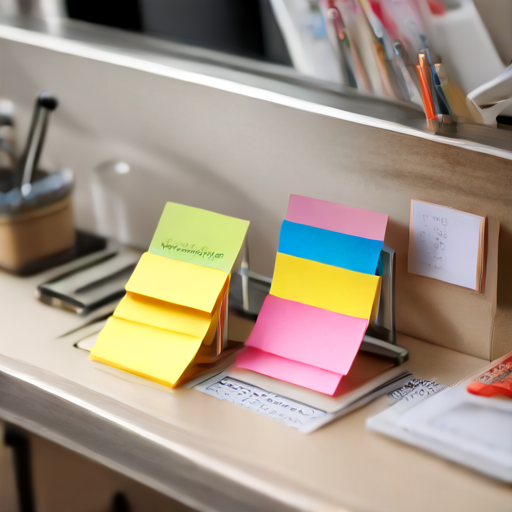 Afbeelding van Ontdek de voordelen van zelfklevende post-it houders