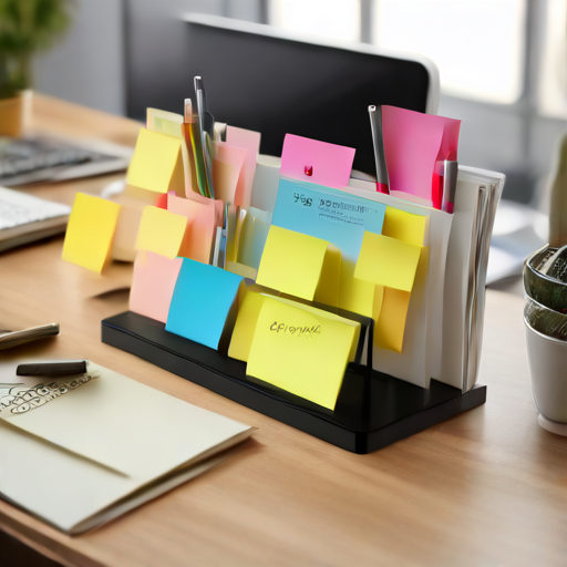 Afbeelding van Wat zijn zelfklevende post-it houders en hun voordelen?