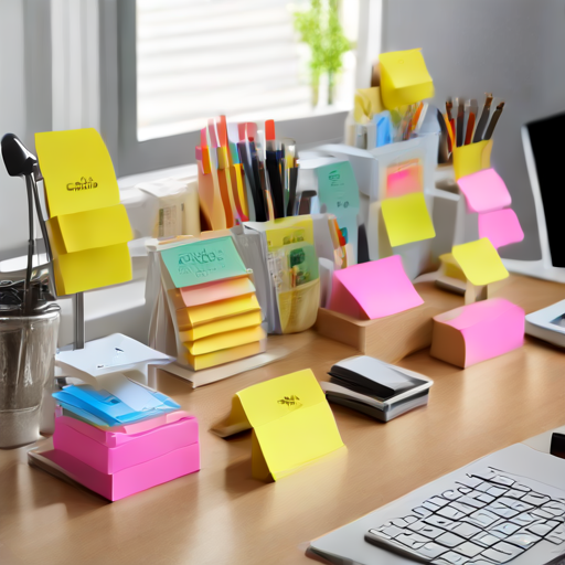 Afbeelding van Beste opties voor zelfklevende post-it houders vergeleken