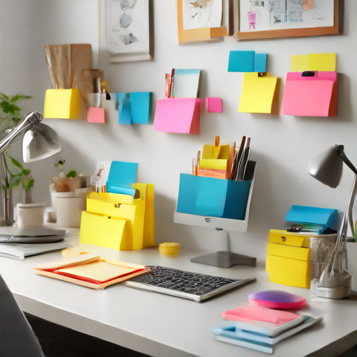 Afbeelding van Wanneer zelfklevende post-it houders gebruiken voor efficiëntie