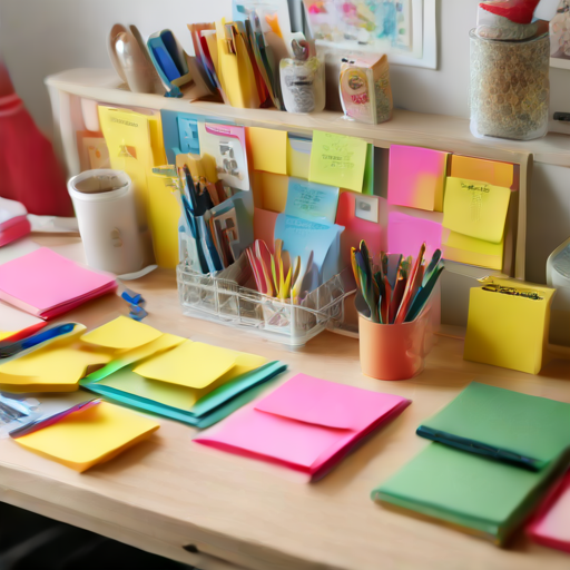 Afbeelding van Zijn zelfklevende post-it houders veilig voor kinderen?