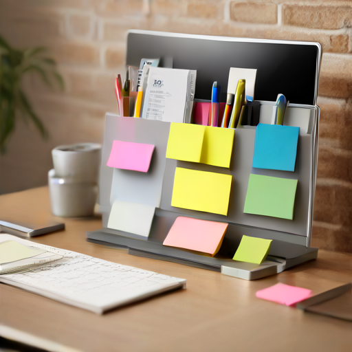 Afbeelding van Kiezen van Zelfklevende Post-it Houders voor Kantoor