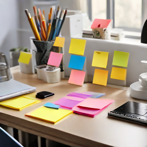 Afbeelding van Top zelfklevende post-it houders voor creatievelingen
