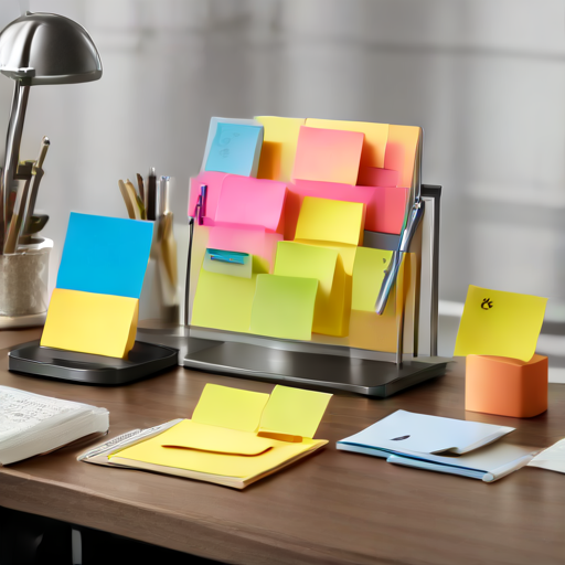 Afbeelding van Ontdek de verschillende soorten zelfklevende post-it houders