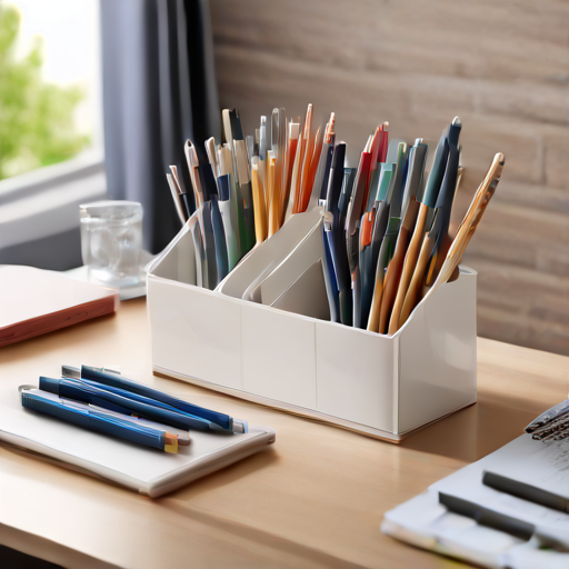 Afbeelding van Opvouwbare penorganizers: Ruimtebesparend en praktisch