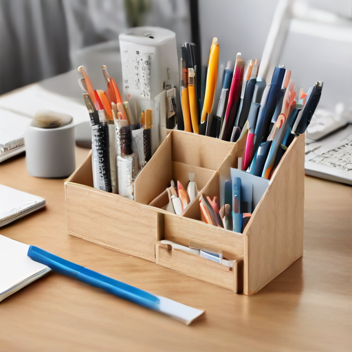 Afbeelding van Kies de Perfecte Opvouwbare Penorganizer voor je Bureau
