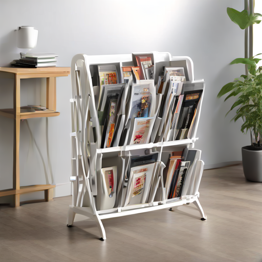 Afbeelding van Koop opvouwbare tijdschriftenrekken voor meer ruimte