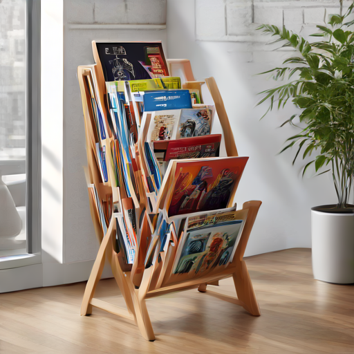 Afbeelding van Ontdek de Verschillende Soorten Opvouwbare Tijdschriftenrekken