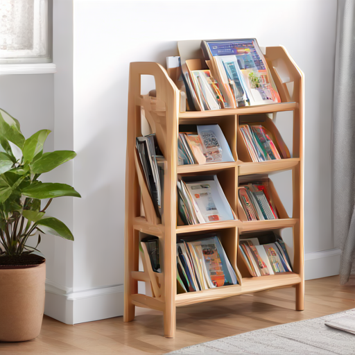 Afbeelding van Top opvouwbare tijdschriftenrekken voor studenten