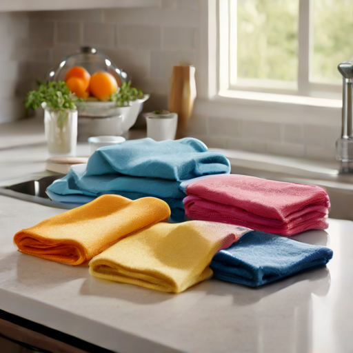 Afbeelding van Herbruikbare stofdoekjes: Duurzaam schoonmaken voor iedereen