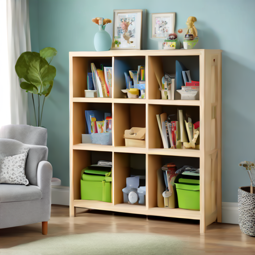 Afbeelding van Top multifunctionele opbergrekken voor kinderen