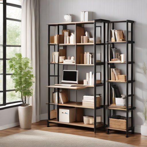 Afbeelding van Multifunctionele Opbergrekken: De Oplossing voor Opruimen