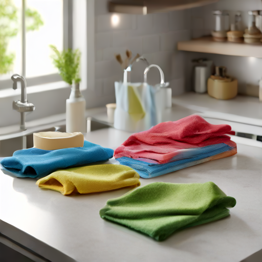 Afbeelding van Opvouwbare afwasdoeken: Handig en Duurzaam in Gebruik