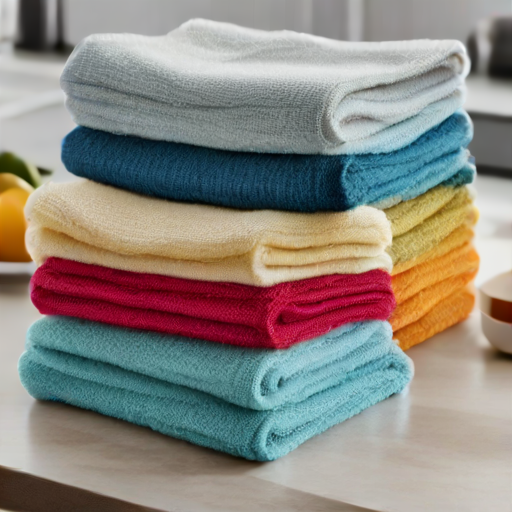 Afbeelding van Opvouwbare afwasdoeken en schoonmaakmiddelen combineren