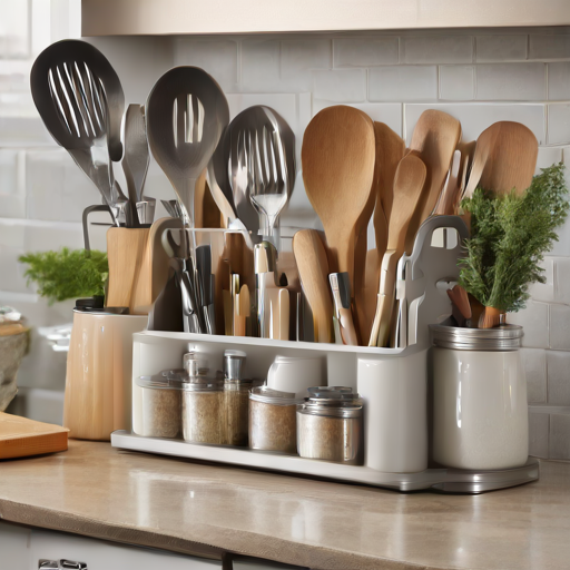 Afbeelding van Top kleine keukenblad organizers voor studio's