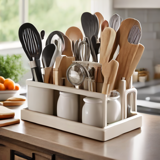 Afbeelding van Kleine keukenblad organizers: jouw oplossing voor ruimtegebrek