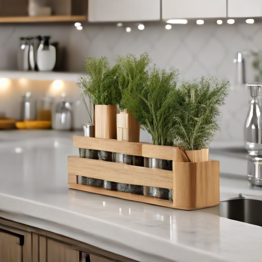 Afbeelding van Kleine keukenblad organizers voor kruiden gebruikstips