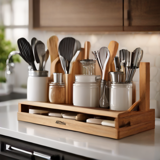 Afbeelding van Verbeter de functionaliteit van kleine keukenblad organizers