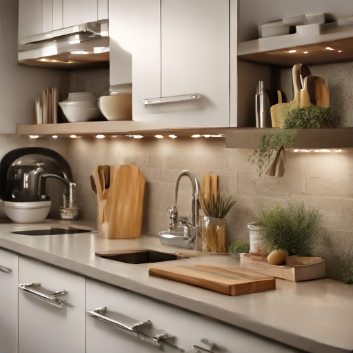 Afbeelding van Kleine keukenblad organizers repareren: tips en trucs