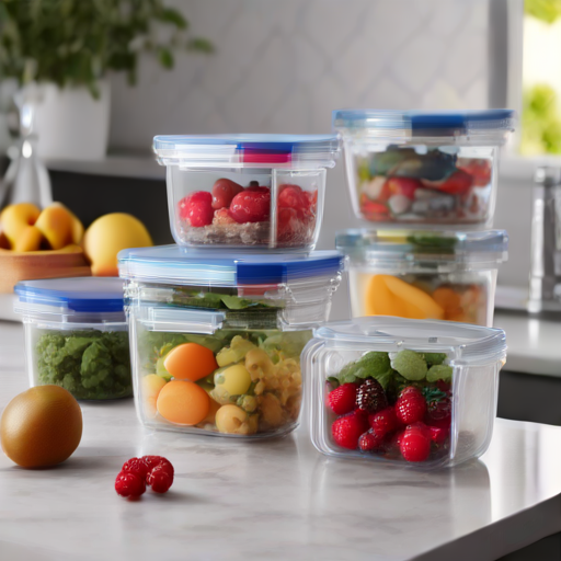 Afbeelding van Multifunctionele Bakjes voor Efficiënte Meal Prep